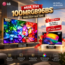 Smart Tivi LG Micro RGB 4K 100 Inch 100MRGB96BS