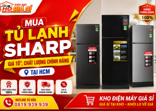 Mua Tủ Lạnh Sharp Giá Tốt, Chất Lượng Chính Hãng Tại HCM