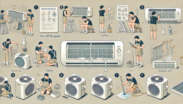 Các bước bảo dưỡng điều hòa Casper chi tiết